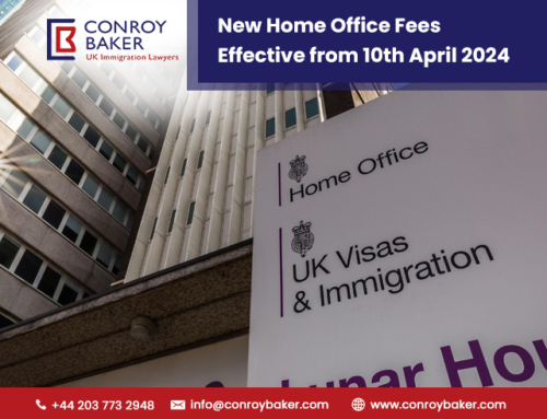 Home Office immigration and nationality fees: 10 April 2024