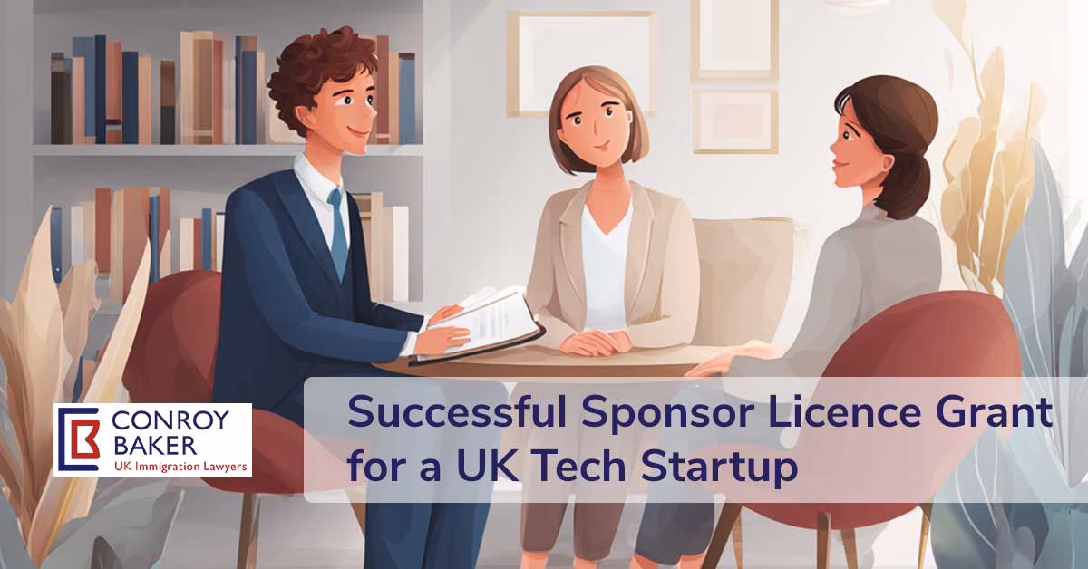 Case Study - Successful Sponsor Licence Grant for a UK Tech Startup - FI