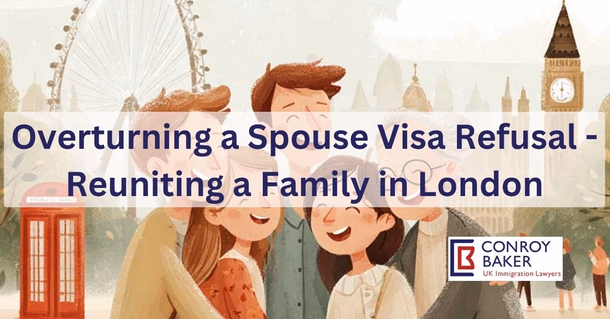 Feature image - Case Study: Overturning a Spouse Visa Refusal