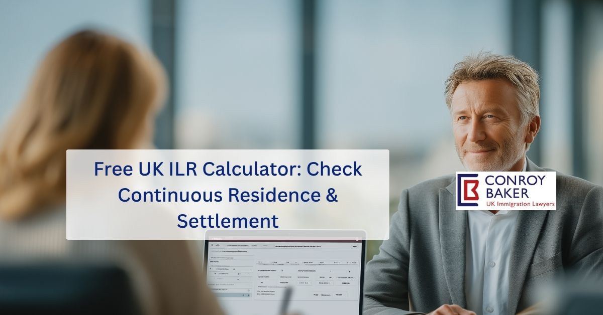 Free UK ILR Calculator 2025: Check Continuous Residence & Settlement Eligibility