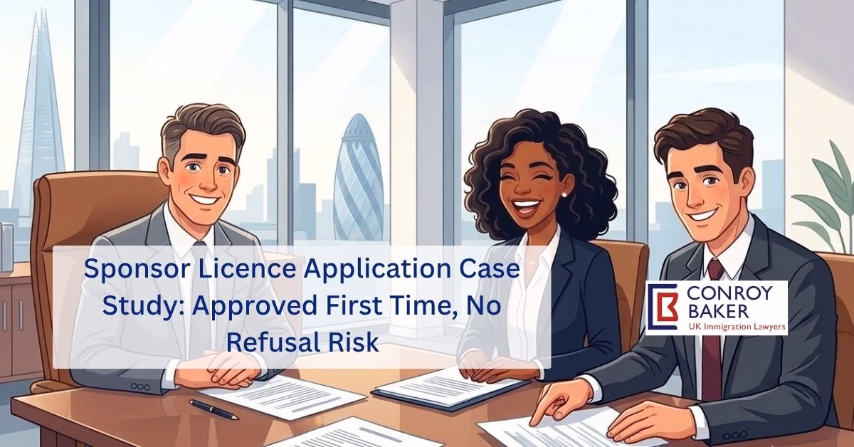 Sponsor Licence Application Case Study: Approved First Time, No Refusal Risk